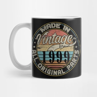 Classic 21st Birthday Gift For Men Women Vintage 1999 Mug